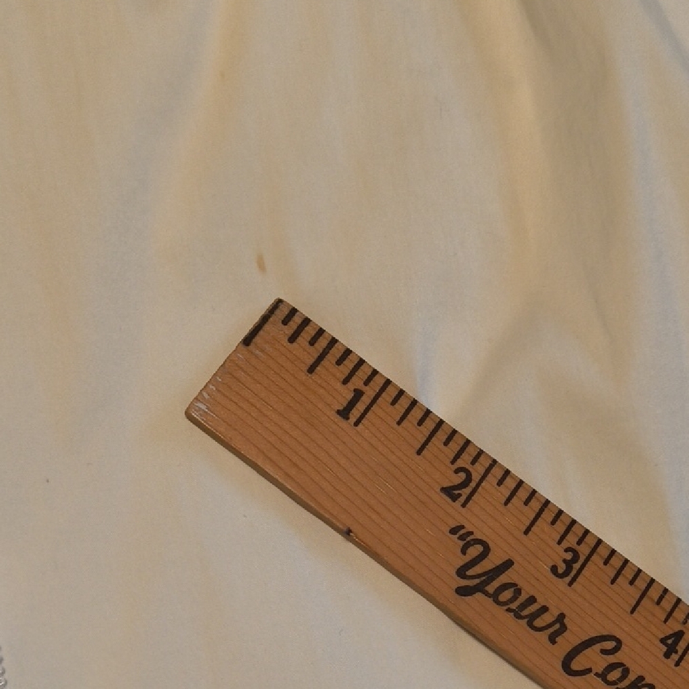Tibi White Pleated A-line Cotton Blend Skirt, Size 10 - Picture 8 of 8